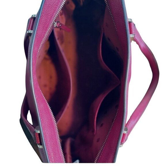 NWT Kate Spade Hopkins Street Dharma Leather Tote with Zipper  - Raspberry - Picture 6 of 6